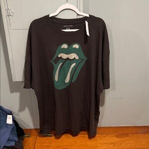 NWT womens american eagle rolling stones tee size xxl